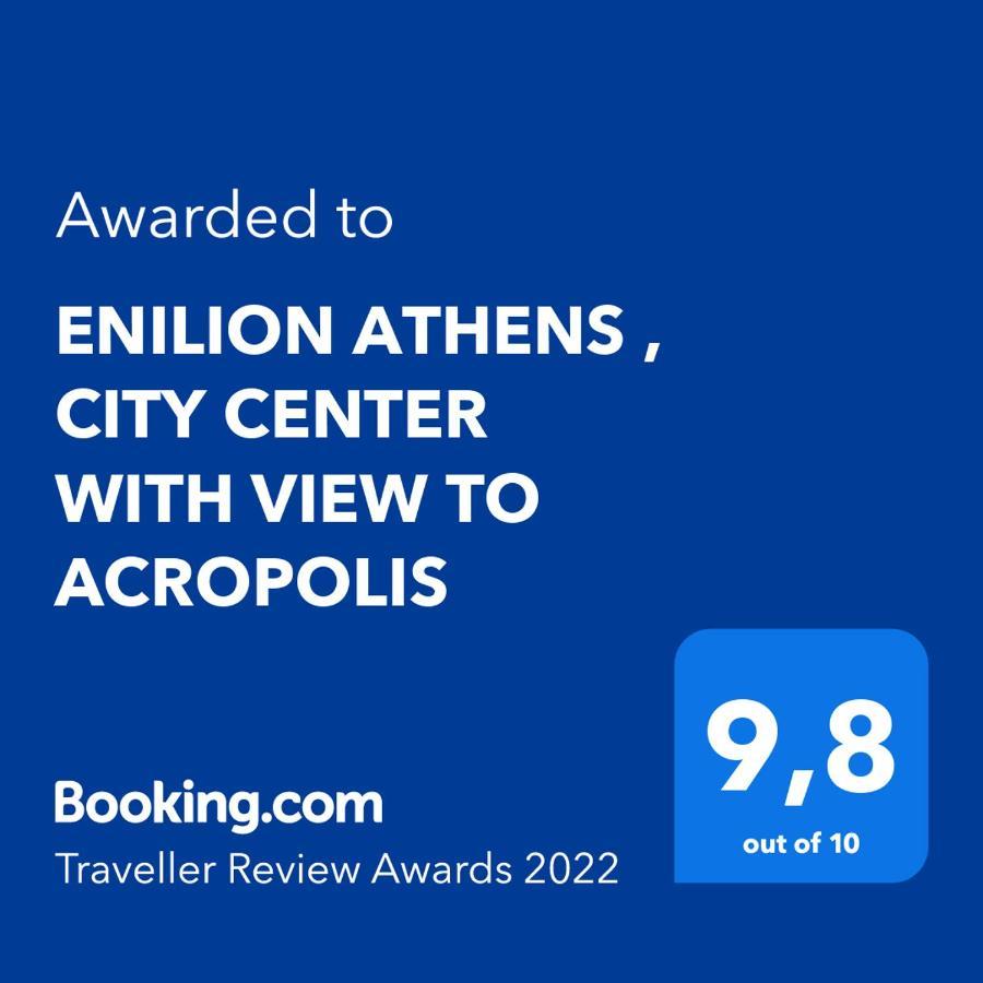 Enilion Athens , City Center With View To Acropolis Exterior foto